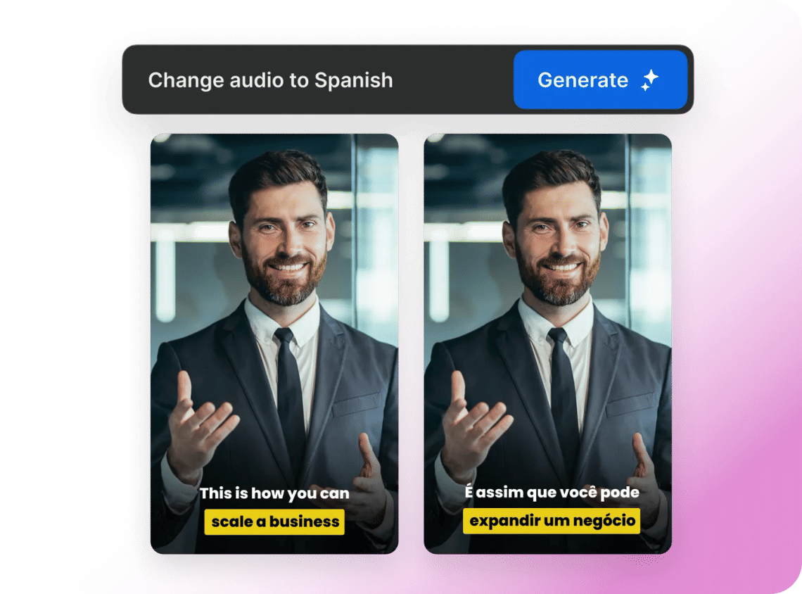 AI Video Dubbing